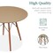 Best Choice Products 5-Piece Compact Mid-Century Modern Dining Set w/ 4 Chairs, Wooden Legs